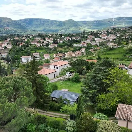 South Facing House, Causse Larzac View And Viaduct *