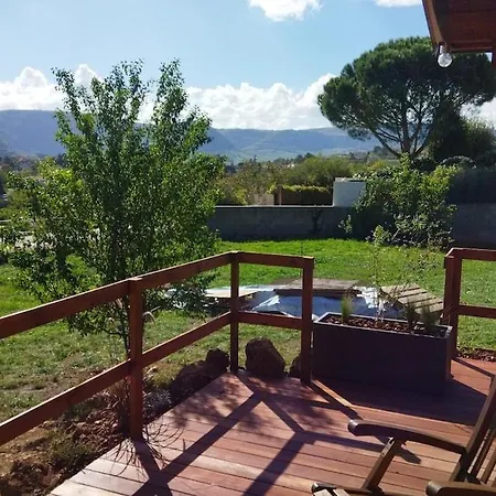 South Facing House, Causse Larzac View And Viaduct * Millau