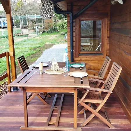 Chalet South Facing House, Causse Larzac View And Viaduct Millau